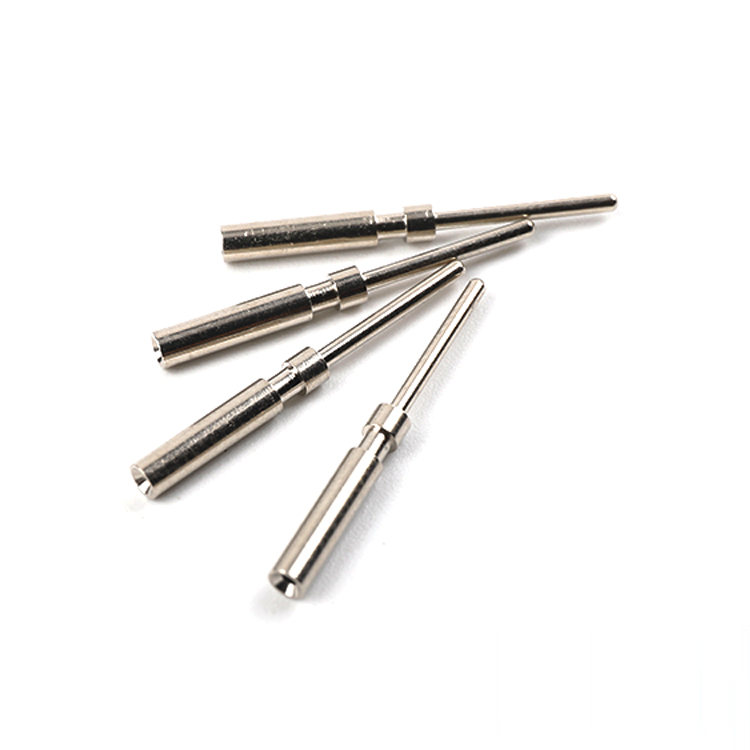 TC08-nickel plated male contact pin