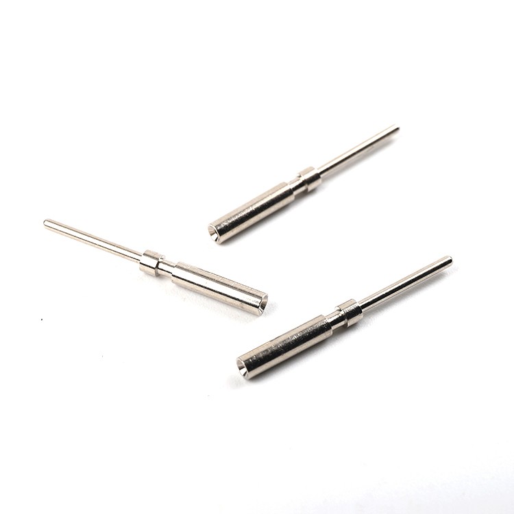 TC08-nickel plated male contact pin