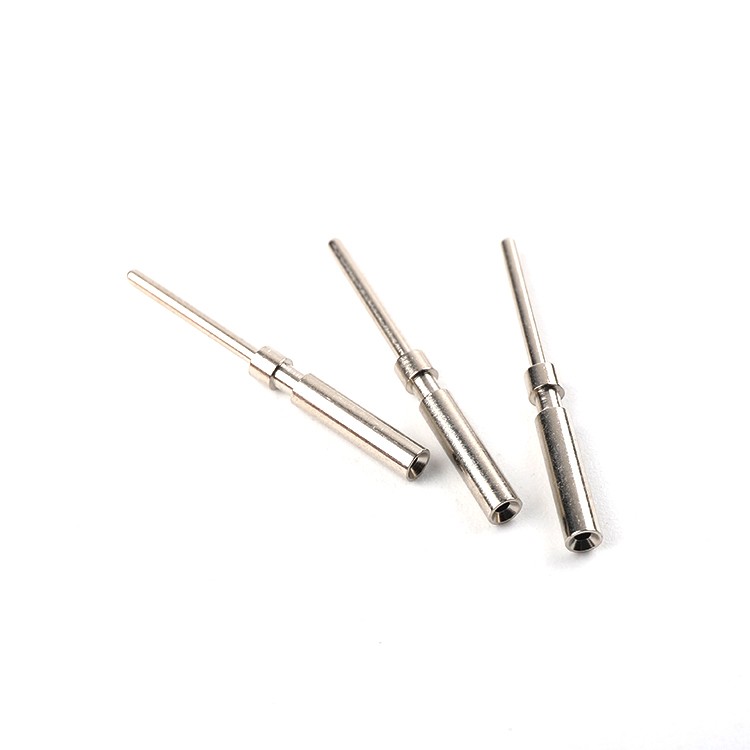 TC08-nickel plated male contact pin