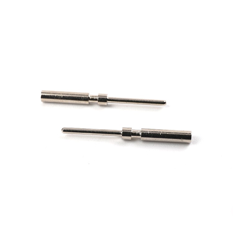 TC08-nickel plated male contact pin